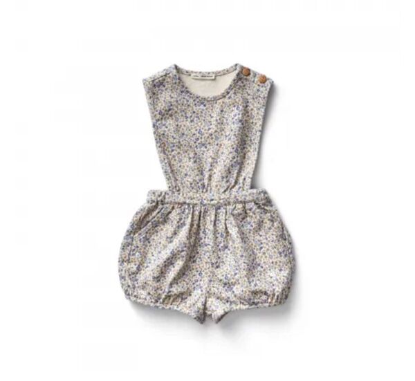 SOORPLOOM FERNANDA PLAYSUIT MENAGERIE PRINT BLUEBERRY 4y