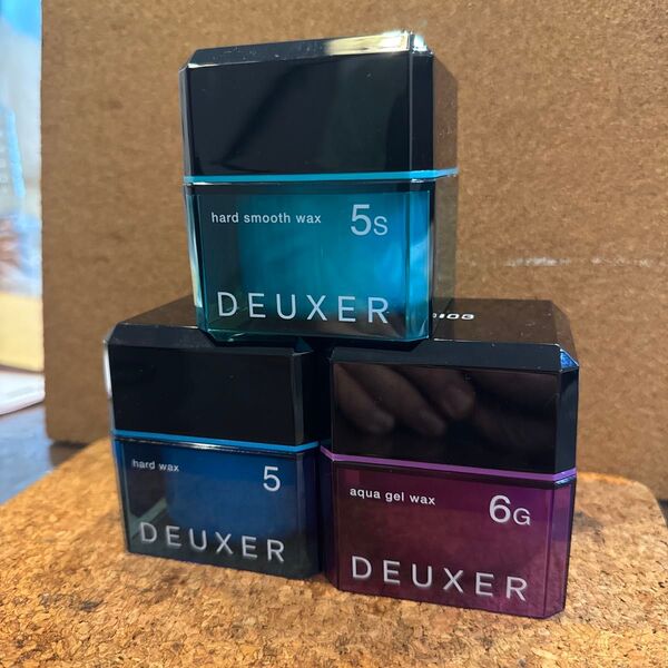 新品未使用 サロン専用 ワックス ナンバースリー デューサーワックス 3種使い比べセット 003 DEUXER 3個セット