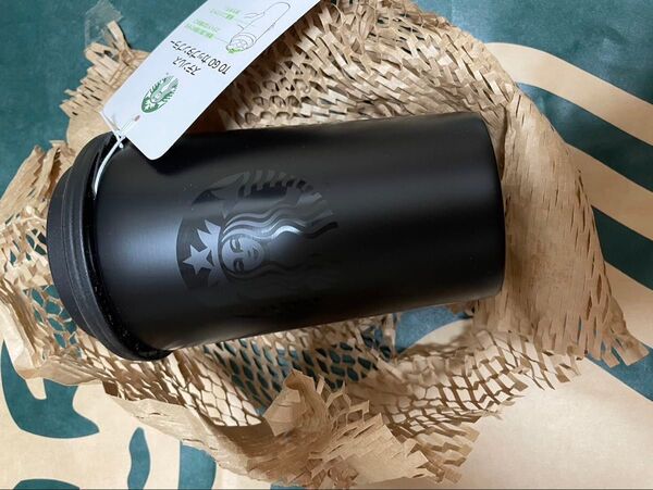 スターバックス ステンレスカップタンブラー タンブラー ステンレスボトル ステンレスタンブラー ブラック 水筒 THERMOS