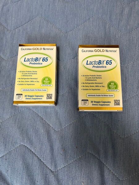 ラクトビフ LactoBif 65 Probiotics 乳酸菌 2個セット