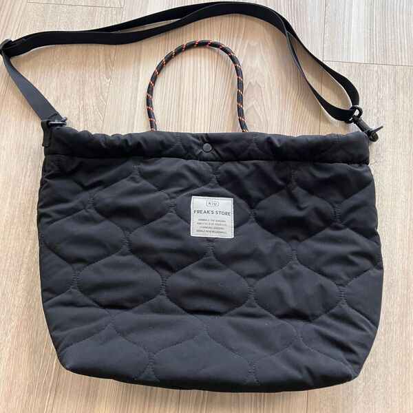 KiU×FREAK'S STORE/キウ×フリークスストア 別注PADDED TOTE BAG/パデットトートバッグ