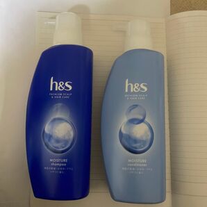 【2個セット】h&s モイスチャーシャンプー&コンディショナー