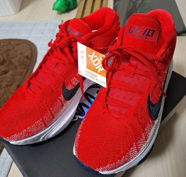 NIKE GTハッスル3 バスケットボールシューズ レッド