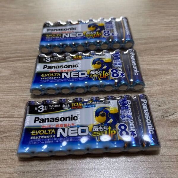 Panasonic エボルタネオ 単3形アルカリ乾電池 24本