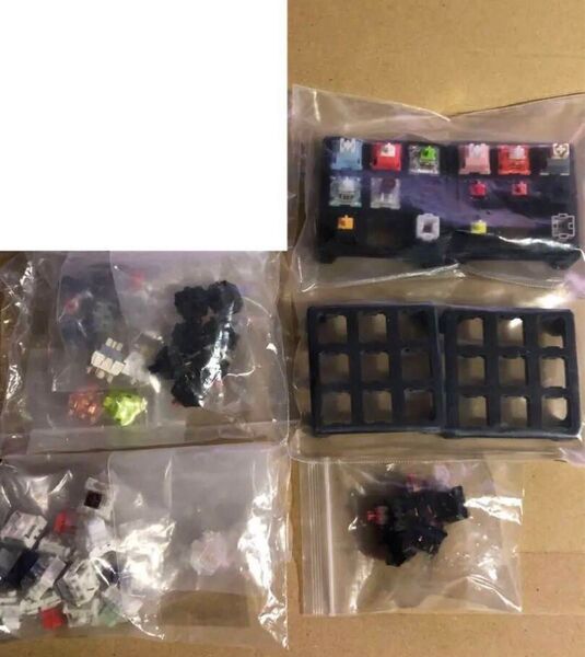 静音タクタイル 静音リニア キースイッチ テスター台 レア グループバイリゼロ