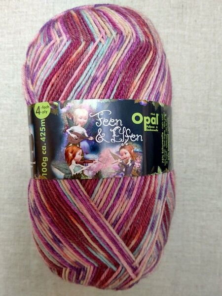 オパールopal 毛糸 妖精&エルフ 5522 ソックヤーン