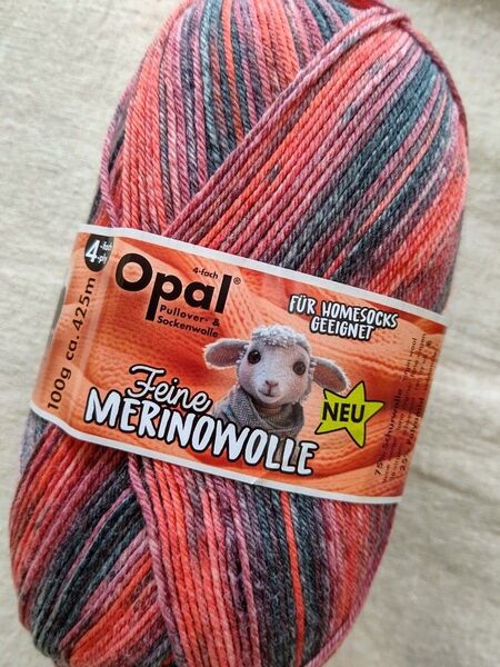 オパール opal 毛糸 ファインメリノウール 11555 ソックヤーン