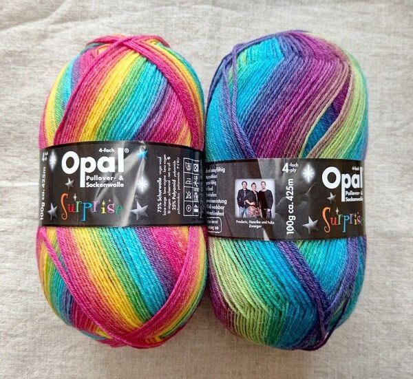 Opal オパール 毛糸 Surprise 2玉 ソックヤーン