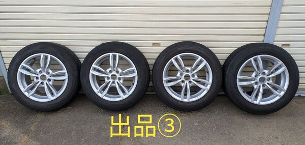③夏タイヤセット 23年製 MAK LUFT 16in 7J +52 PCD112 205/60R16 BMW F46 F45等