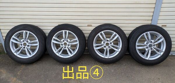 ④夏タイヤセット 23年製 MAK LUFT 16in 7J +52 PCD112 205/60R16 BMW F46 F45等