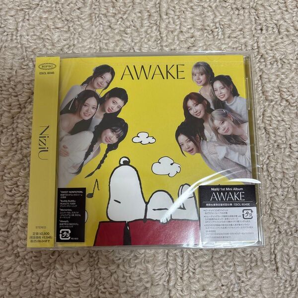NiziU AWAKE 期間生産限定盤 未開封