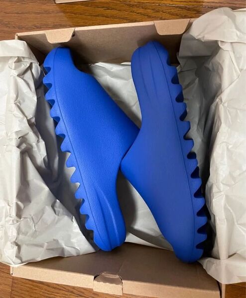 新品未使用 adidas yeezy slide AZURE イージースライド24.5cm ID4133
