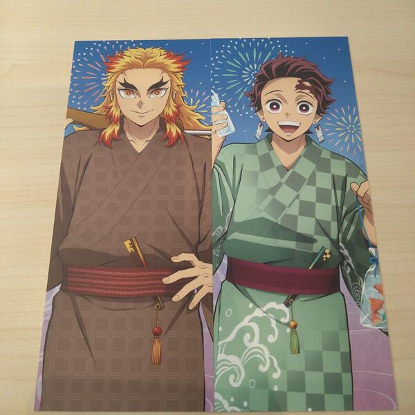 鬼滅の刃 ナムコ限定キャンペーン 漆ノ章 ノベルティ 煉獄杏寿郎 竈門炭治郎