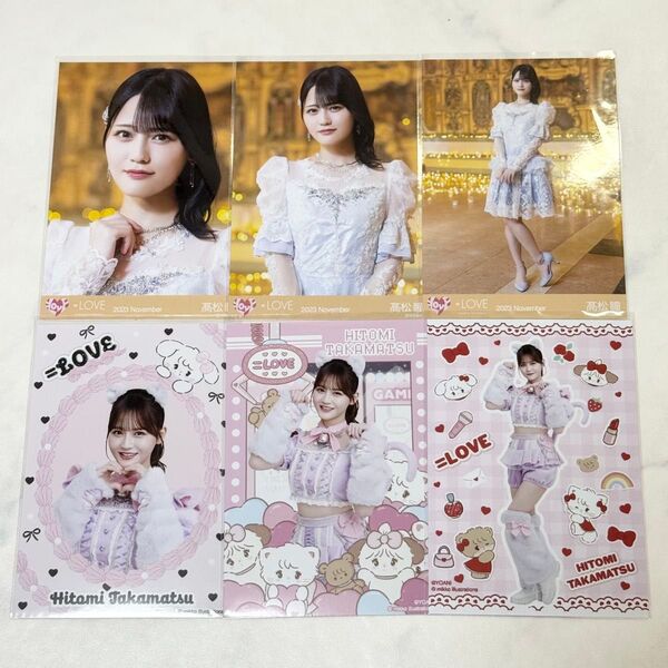 イコラブ =LOVE mikko ラストノートしか知らない コンプ 生写真 髙松瞳