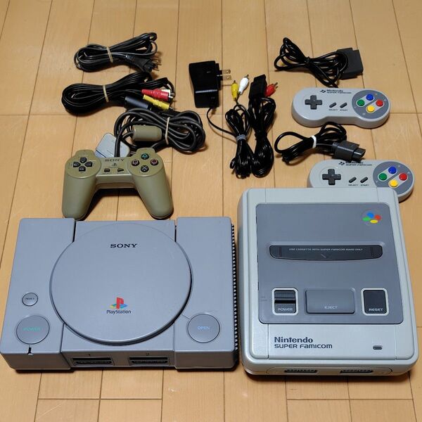スーパーファミコン プレイステーション 本体 セット ジャンク