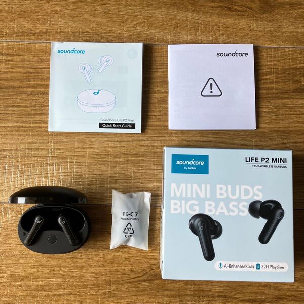 Anker LIFE P2 MINI soundcore 中古 ワイヤレスイヤホン Bluetooth