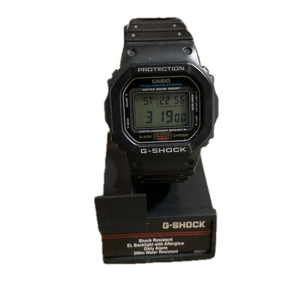 CASIO G-SHOCK DW-5600E-1V ブラック