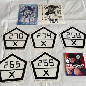 ブルーロック 馬狼照英 ランキングステッカー クリアカード ぱしゃこれ