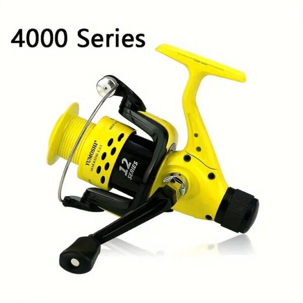 2000-7000シリーズスピニングリール、5.5:1ギア比、電気メッキヘッドフィッシングリール、フィッシングタックル 4000番