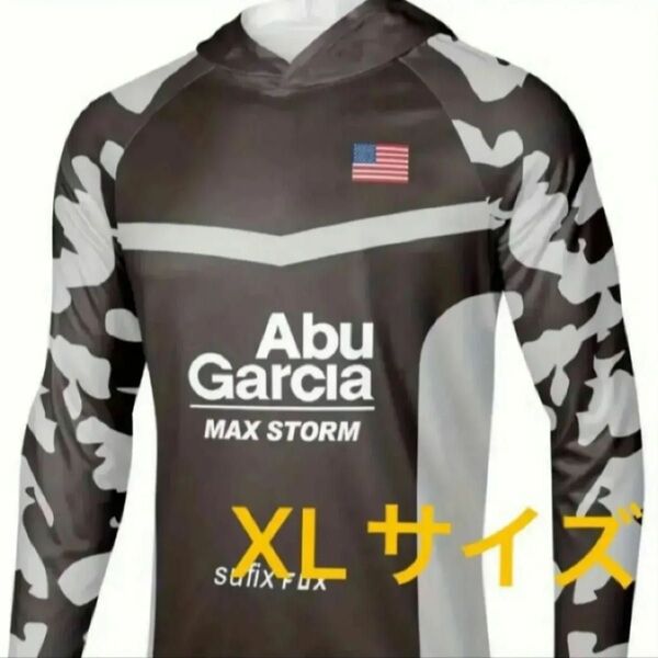 フィッシングウェア スポーツウェア フード付き 速乾 通気性 快適 UVカット ラッシュガード 日本サイズXL 釣りサイクリング