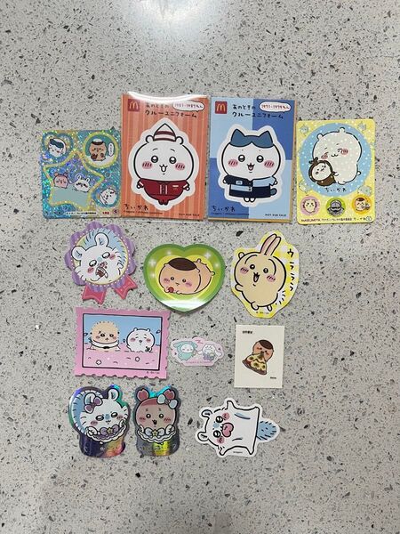 ちいかわ シール ステッカー 13枚セット ちいかわ シール ステッカー うさぎ ハチワレ