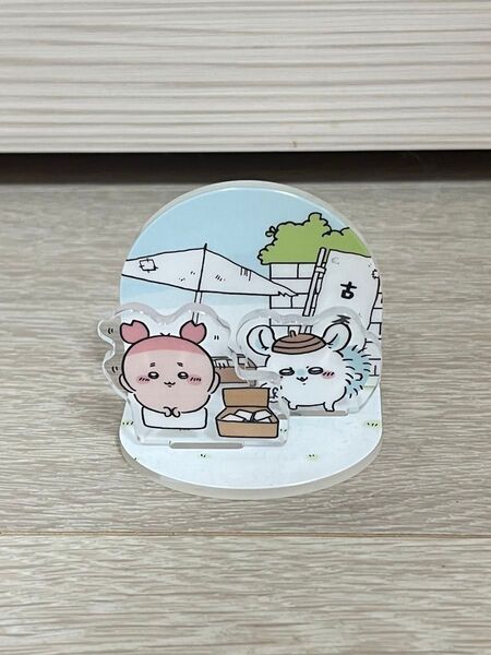 ちいかわ ジオラマアクリルスタンド2 古本屋 モモンガ ガチャ ちいかわ アクリルスタンド モモンガ