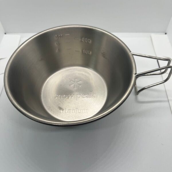 snowpeakスノーピーク チタンシェラカップ E-104
