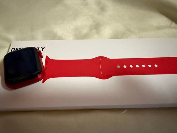 Apple Watch Series 9 41mm デモ機 本体のみ 赤 RED スポーツバンド 3M587J/A