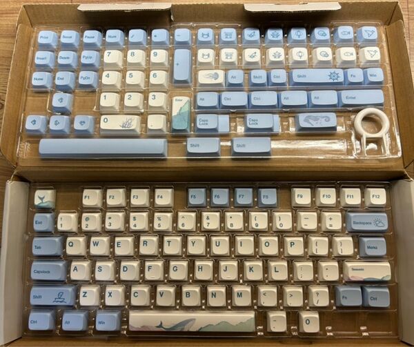 YUNZII キーキャップ Sea Keycap Set キーボード