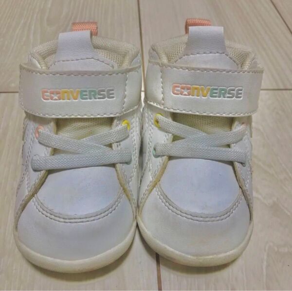 13cm CONVERSE ベビーシューズ ファーストシューズ ホワイト