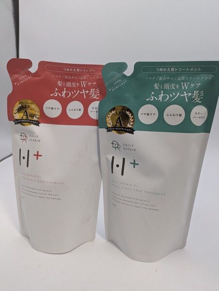 DRH+ エイジング スカルプケア 詰め替え シトラスフローラルの香りシャンプー &トリートメント 各350ml