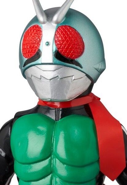 東映レトロソフビコレクション 仮面ライダー新1号 ダブルライダーカラーVer