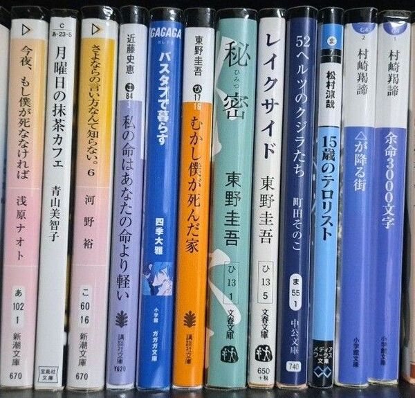 小説 文庫本