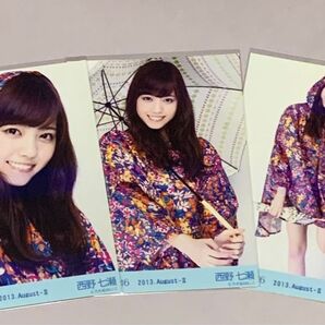 西野七瀬 レインコート 生写真 コンプ 乃木坂46