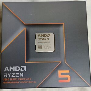 ほぼ未使用(使用2hほど) AMD Ryzen5 8500G BOX 純正クーラー付属