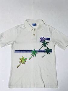 USA製 80s★オーシャンパシフィック ocean pacific 半袖ポロシャツ Tシャツ USA製 70s 80s ビンテージ VINTAGE SURF サーフT OLD