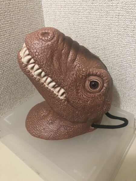 【即決・送料無料】 恐竜　貯金箱　陶器製
