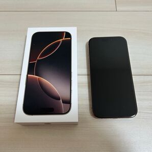 iPhone16 pro デザートチタニウム 128GB SIMフリー