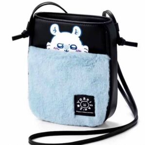 新品 ちいかわ バッグ ショルダー ショルダーポーチ ショルダーバッグ モモンガ ポシェット 黒 ももんが ハンドバッグ