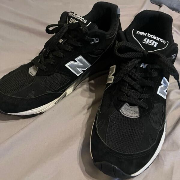 ニューバランス NewBalance 991 EKS スニーカー ブラック 海外限定 MADE UK