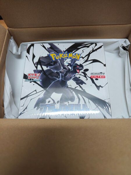 ★ポケモンカードゲーム スカーレット&バイオレット 拡張パック ブラックボルトBOX 未開封 シュリンク有 1BOX ★送料込
