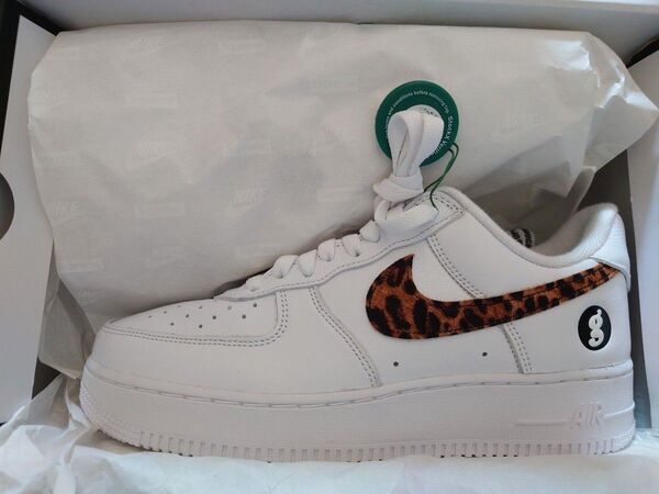 GOODENOUGH × Supreme × Nike Air Force 1 Low "White/Leopard"