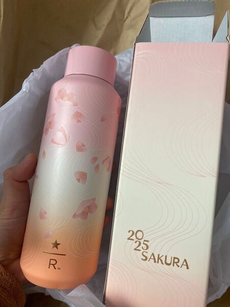 スターバックス 桜 SAKURA ステンレス タンブラー ボトル スターバックスリザーブ グラデーションサクラ473ml