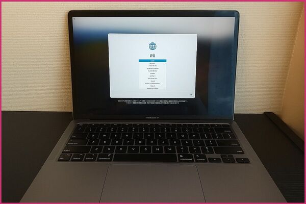 【USキーボード配列】MacBook Air (M1, 2020)
