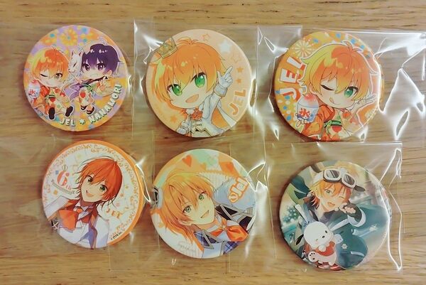 ジェルくん缶バッジ 6点セット