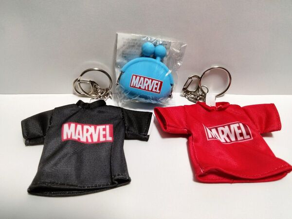MARVEL マーベルキーホルダー ミニがま口 3個セット(7-952)