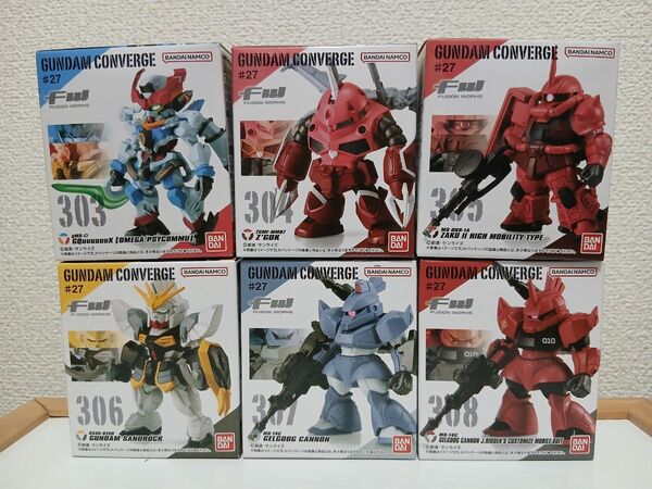 【新品/6個セット】食玩 FW GUNDAM CONVERGE #27 バンダイ (ガンダム コンバージ)