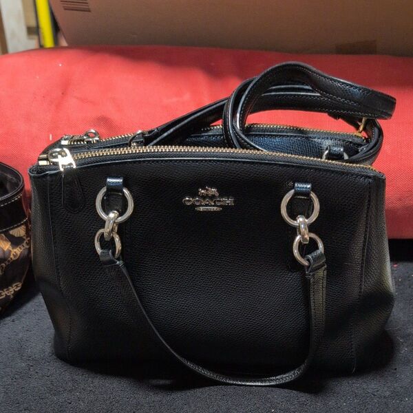 COACH 2WAY ショルダーバッグ ブラック コーチ