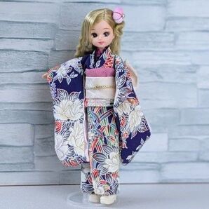 リカちゃん ハンドメイド 着物 振袖 3点 洋服 服 手作り 着せ替え 和服