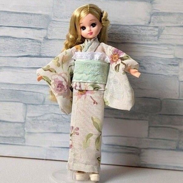 リカちゃん ハンドメイド 浴衣 着物 洋服 服 手作り 着せ替え 和服
